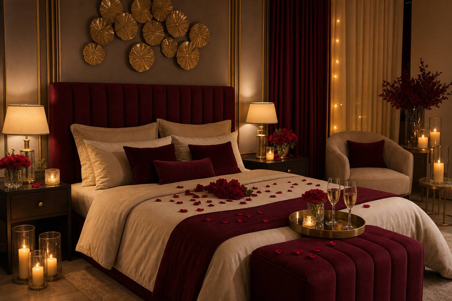 Cómo decorar una habitación romántica para mi novio